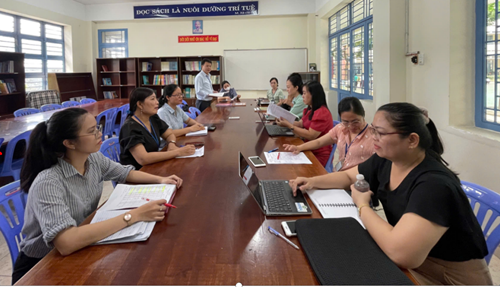 Sinh hoạt tổ chuyên môn ngữ văn tuần 4 tháng 11/2024
theo phương pháp nghiên cứu bài học