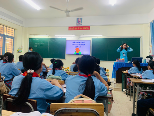 Tiết dạy mẫu “phép nhân và phép chia phân số”