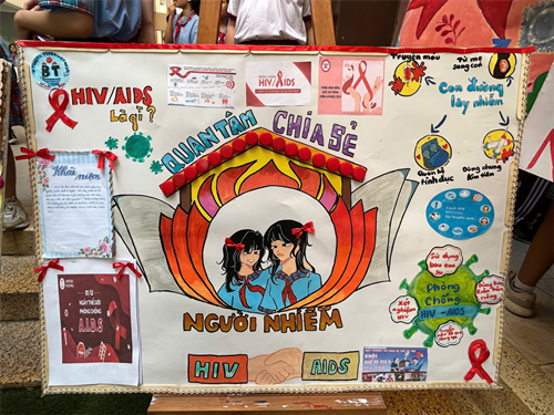 Phòng chống hiv/aids trường thcs bình tân​ năm học 2024-2025