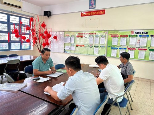 Chuyên môn chuyên môn tuần 4 tháng 2/2024 tổ gdtc