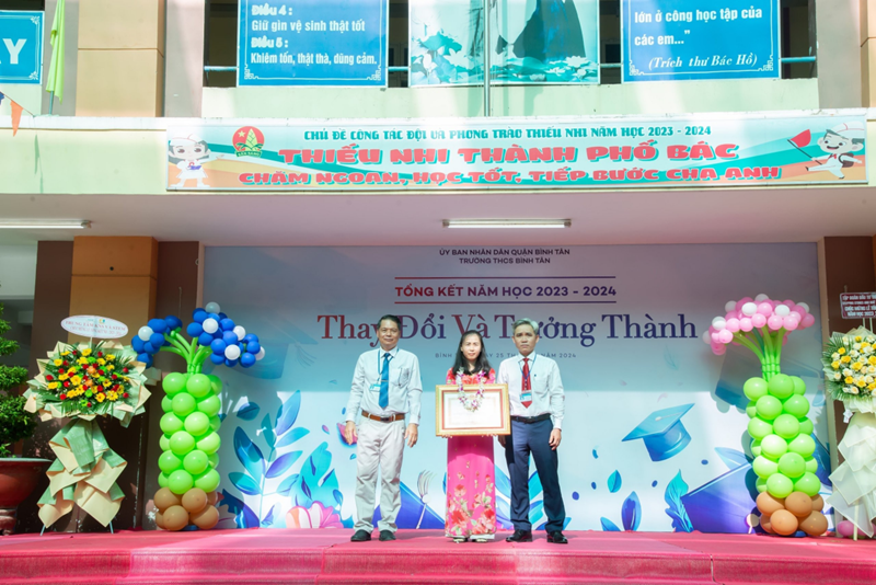 Lễ tổng kết năm học 2023 - 2024
thay đổi và trưởng thành