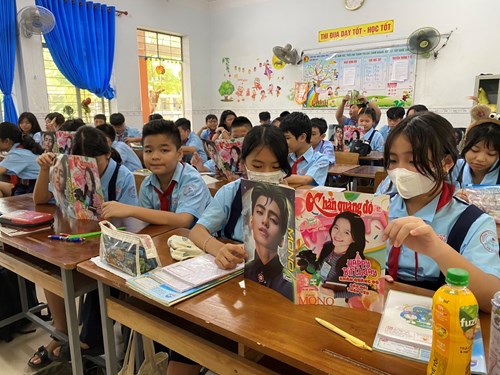 Liên đội THCS Bình Thọ thực hiện phong trào “Đọc và làm theo báo Đội” – Báo Khăn quàng đỏ kì 11 năm 2024