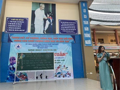 Sáng ngày 11/03/2024 Liên đội THCS Bình Thọ tổ chức tuyên truyền  Sử dụng mạng xã hội an toàn cho thiếu nhi  và phát động trào lưu  Sống xanh  trên không gian mạng