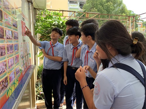 Đội viên Liên đội THCS Bình Thọ tiếp tục hưởng ứng các hoạt động, quyết tâm thi đua lập thành tích Kỷ niệm 70 năm Chiến thắng Điện Biên Phủ (07/05/1954 - 07/5/2024) trong chặng 2: Vào trận