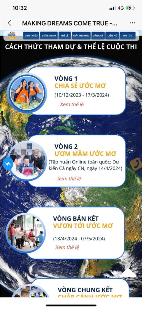 Chúc mừng 4 sản phẩm tham gia cuộc thi “Vươn cao ước mơ” toàn quốc của trường THCS Bình Thọ lọt vào vòng 2