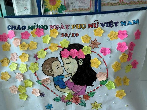 Hoạt động trải nghiệm chủ đề Phụ nữ Việt Nam 20-10