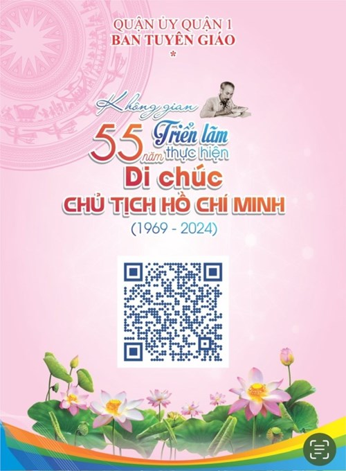 Không gian triển lãm trực tuyến 55 năm thực hiện di chúc của Chủ tịch Hồ Chí Minh (1969-2024)