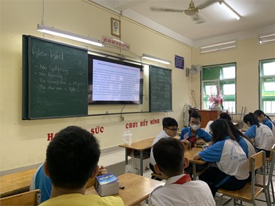 Sinh hoạt câu lạc bộ anh văn ngày 10/7/2024