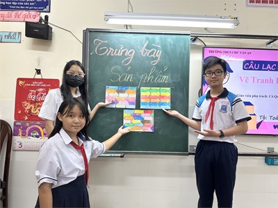 Câu lạc bộ stem: Vẽ tranh biến hình