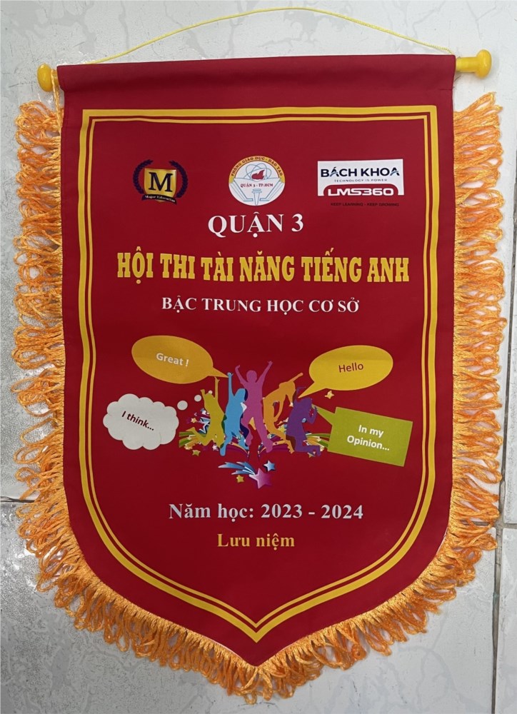 Hội thi “Tài năng Tiếng Anh Quận 3 năm học 2023-2024”