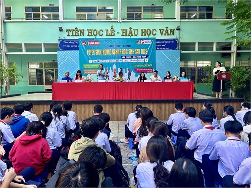 Chương trình tư vấn tuyển sinh, hướng nghiệp học sinh sau THCS của Sở Giáo dục và Đào tạo Thành phố Hồ Chí Minh.