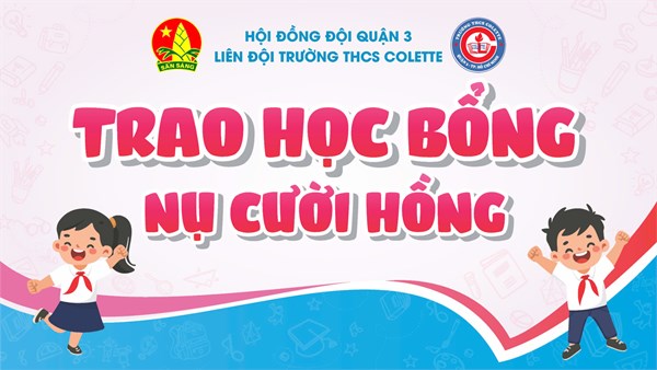 Trao học bổng Nụ Cười Hồng