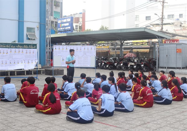 Chuyên đề GDTC cấp Quận: Bài thể dục nhịp điệu lớp 8