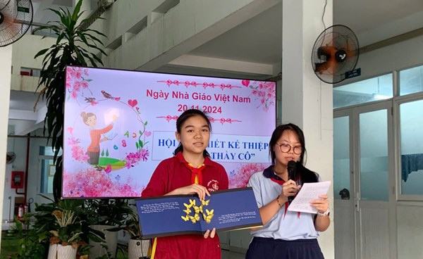 Hội thi Thiết kế thiệp  Tri ân Thầy Cô 