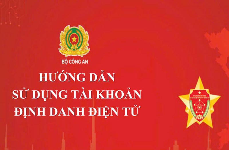 Hướng dẫn sử dụng tài khoản định danh điện tử