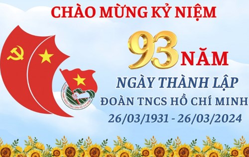 Đề cương tuyên truyền kỷ niệm 93 năm Ngày thành lập Đoàn TNCS Hồ Chí Minh (26/3/1931 - 26/3/2024)