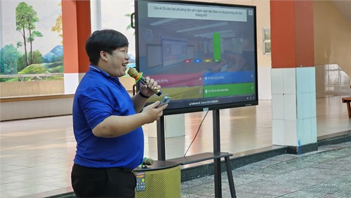 Chi đoàn trường THCS Đặng Trần Côn tổ chức “Sân chơi ôn tập HKI năm học 2024 - 2025