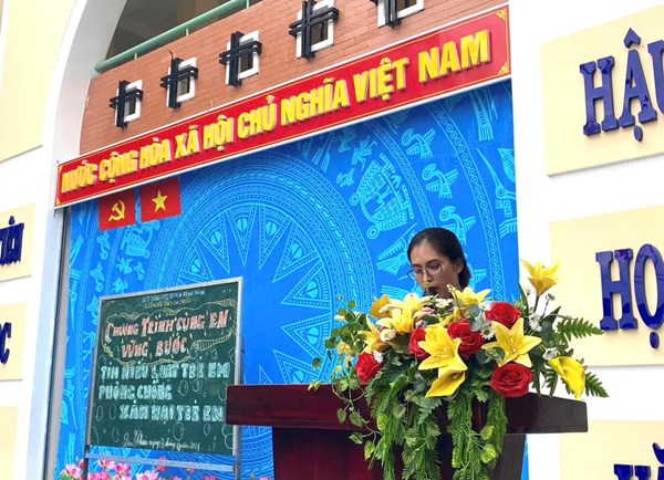 Chương Trình Cùng Em Vững Bước - Tìm Hiểu Luật Trẻ Em Phòng Chống Xâm Hại Trẻ Em Năm Học 2024-2025