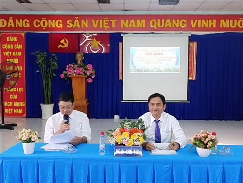 Hội Nghị Cán Bộ, Viên Chức, Công Chức Trường THCS Đa Phước năm học 2024-1025