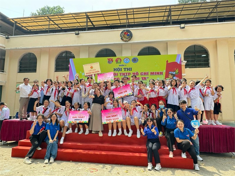 Hội thi Nghi thức Đội TNTP Hồ Chí Minh, Quận 3, năm học 2023-2024