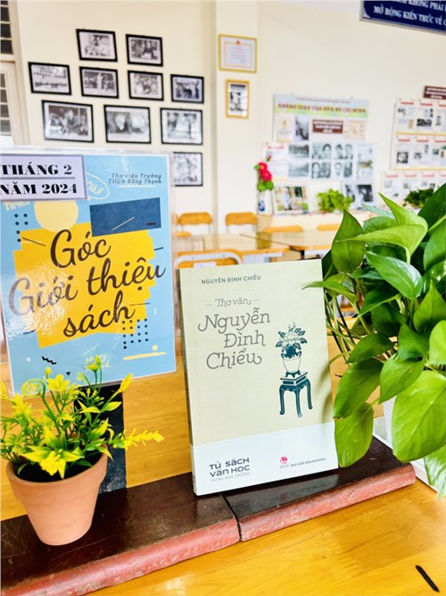 Giới thiệu sách tháng 02 năm 2024 của trường THCS Đông Thạnh