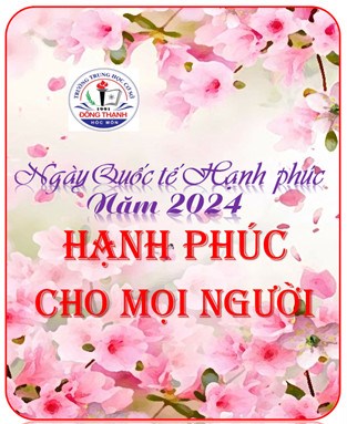 Hưởng ứng Ngày Quốc tế Hạnh phúc 20/3 năm 2024