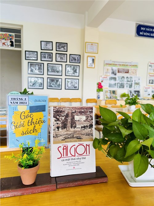 Giới thiệu sách tháng 4 năm 2024 của trường THCS Đông Thạnh