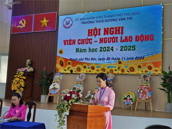 Hội nghị Viên chức - Người lao động năm học 2024-2025