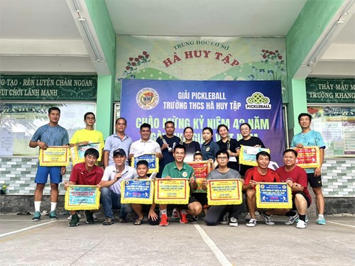 Khai mạc Giải pickleball HHT
