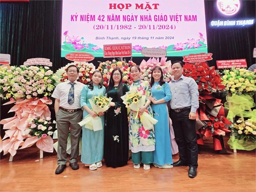 Các nhà giáo trẻ tiêu biểu Thành phố Hồ Chí Minh năm 2024 được tuyên dương một lần nữa tại Quận Bình Thạnh