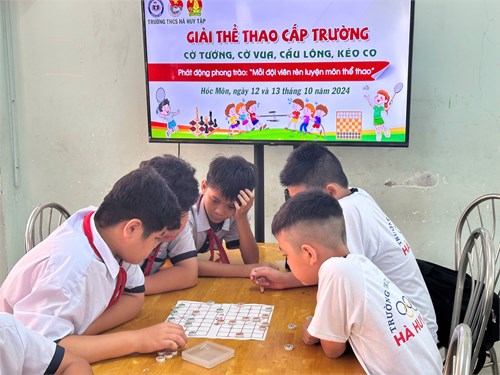 Giải thể thao cấp trường năm học 2024-2025