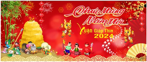 Chúc mừng năm mới Xuân Giáp Thìn 2024