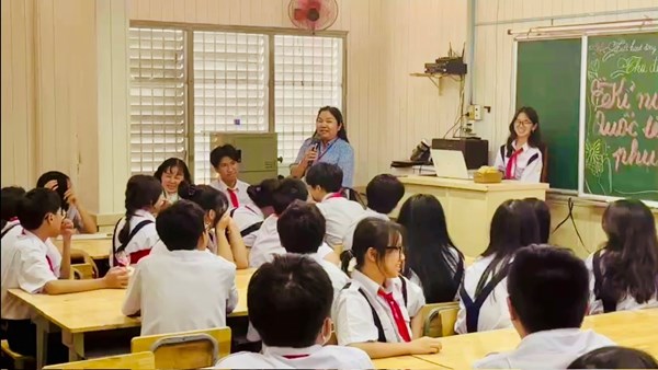 Hội thi giáo viên chủ nhiệm giỏi (vòng 2) cấp trường năm học 2023 - 2024