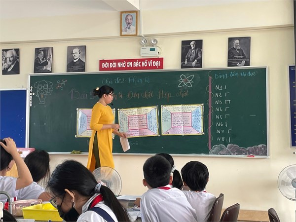 Ngày 16/10/2024 cô Tuyết Anh thao giảng - Bài phân tử. Đơn chất - Hợp chất K7