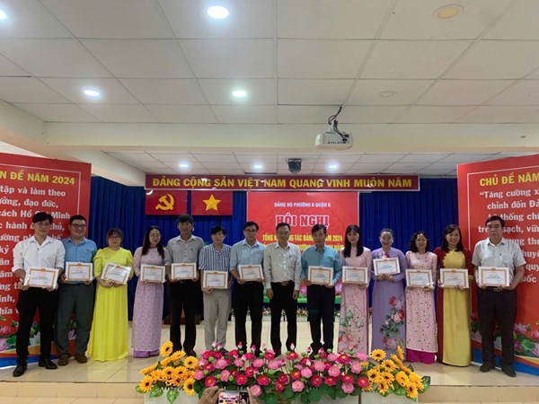 CHI BỘ TRƯỜNG THCS HẬU GIANG VINH DỰ ĐẠT “HOÀN THÀNH XUẤT SẮC NHIỆM VỤ NĂM 2024” (Ngày Hội nghị tổng kết Đảng bộ phường 6: Thứ Bảy 14/12/2024)