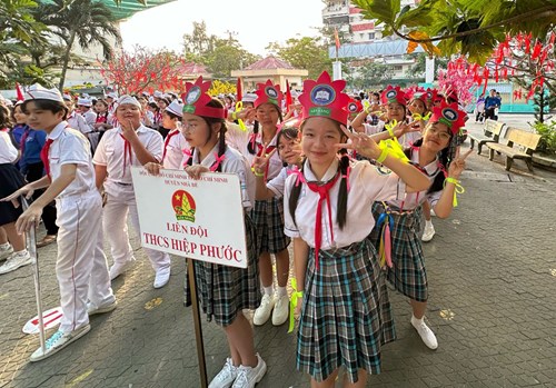 Chúc mừng Liên đội Trường THCS Hiệp Phước