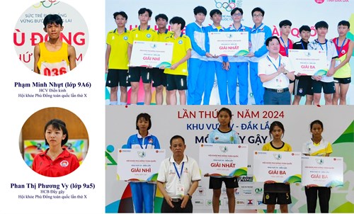 1 HCV, 1 HCB tại Hội khỏe Phù Đổng toàn quốc lần thứ X