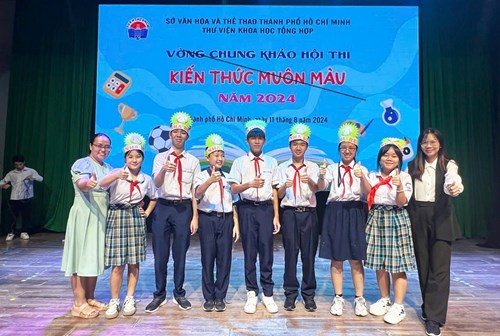 Giải Ba cấp Thành phố tại Hội thi  Kiến thức muôn màu  năm 2024