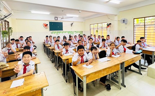 Vài hình ảnh trong ngày tựu trường năm học 2024-2025