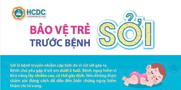 Bảo vệ trẻ trước bệnh sởi