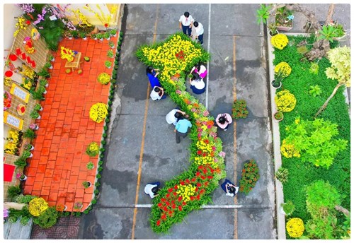 Trường thcs hồng bàng chúc mừng năm mới tết giáp thìn 2024