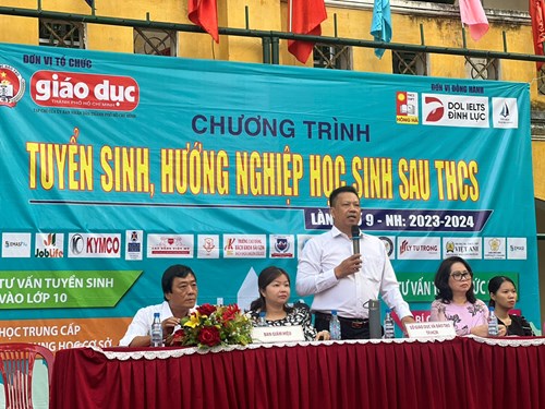 Chương trình tuyển sinh, hướng nghiệp học sinh sau thcs tại trường thcs hồng bàng