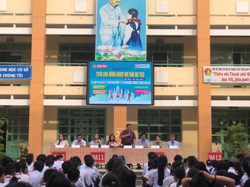 Ngày hội tư vấn tuyển sinh, hướng nghiệp và phân luồng học sinh sau THCS