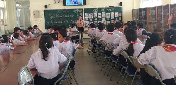 Giới Thiệu Thư Viện Cho Các Lớp Đầu Cấp Năm học 2024-2025