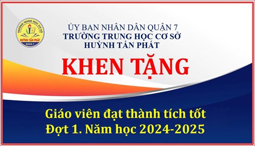 Khen thưởng giáo viên đạt thành tích tốt