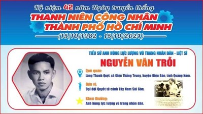 Kỷ niệm 42 năm Ngày truyền thống Thanh niên công nhân TP. Hồ Chí Minh (15/10/1982 - 15/10/2024)