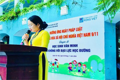Tuyên truyền ngày pháp luật Việt Nam 9/11