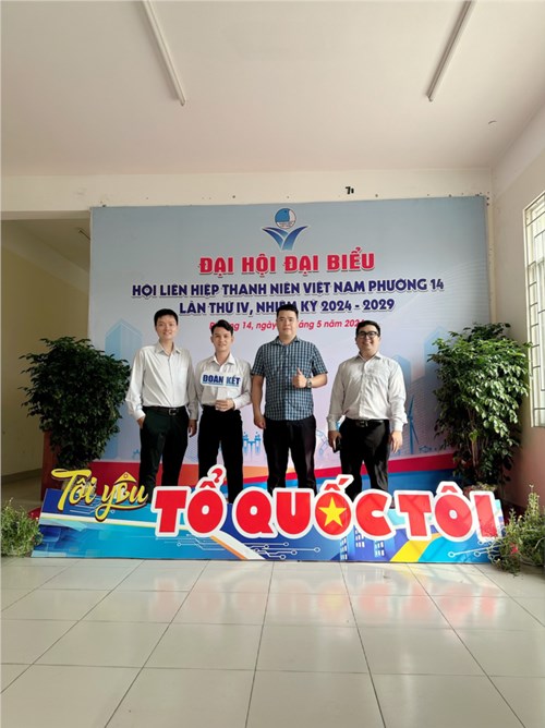 Ngày 04 tháng 05 năm 2024, Chi đoàn trường Trung học cơ sở Huỳnh Văn Nghệ tham gia Đại hội đại biểu  Hội liên hiệp thanh niên Việt Nam - Phường 14  - Lần thứ IV, nhiệm kỳ 2024-2029
