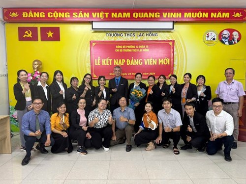 Lễ kết nạp đảng viên Đợt 3 Năm 2024