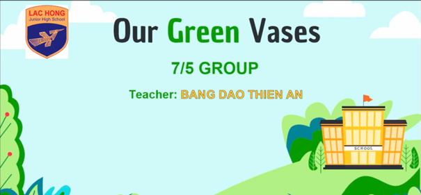 Video Clip dự thi  Hành động xanh - Trường học xanh  2024 - Bảng B - Trường THCS Lạc Hồng, Quận 10.
